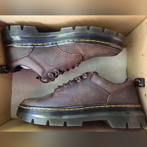 Dr Martens Reeder Oxford Shoes US Women's 9 Men's 8 EU 41 Crazy Horse Brown New